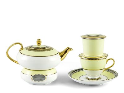 Bộ pha trà, Bộ pha trà nghệ thuật Minh Long Anna Hoàng Kim