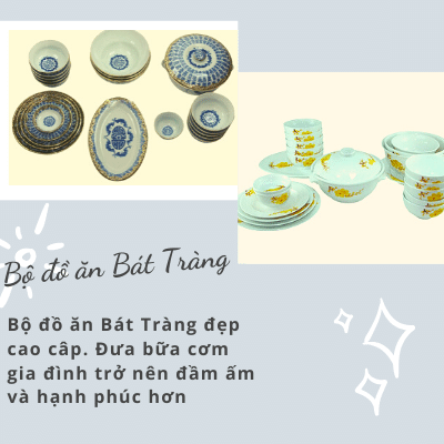 Bộ đồ ăn Bát Trang thumbnail